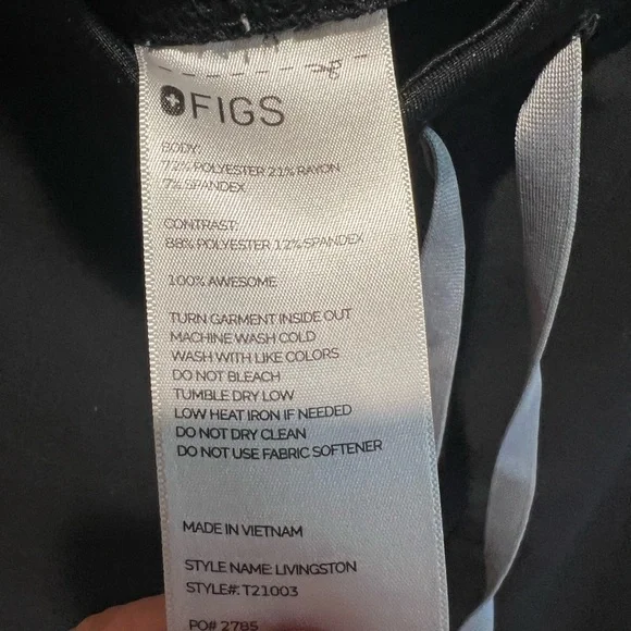 Figs Livingston scrub Pants women’s - Picture 3 of 6